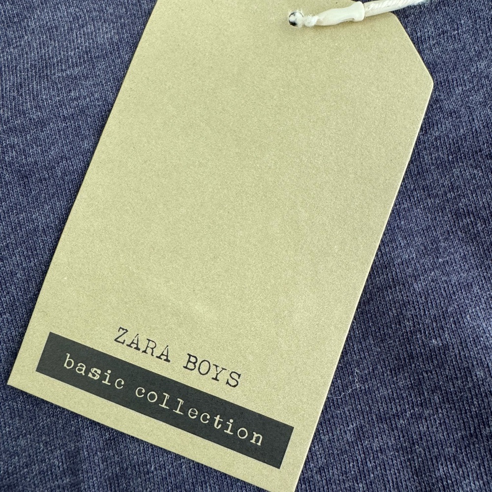 Zara Boys Navy Long Sleeve Shirt - Picture 2 of 5